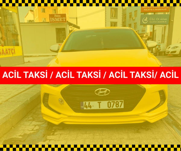 Malatya Acil Taksi